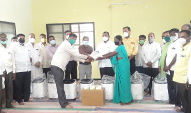 समाजाचे शिल्पकार असणाऱ्या शिक्षकांनी दातृत्वाचा आदर्श निर्माण केला - आ. समाधान आवताडे ..