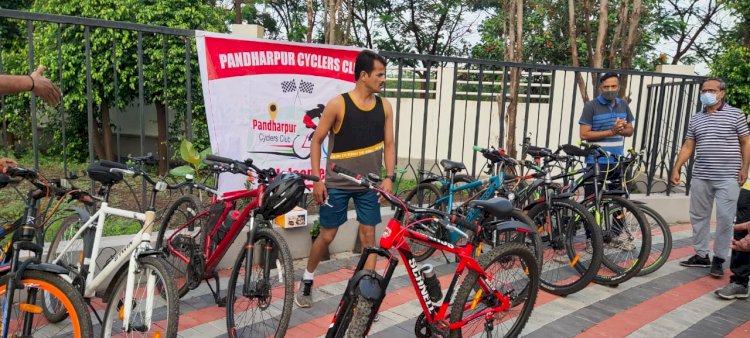 सायकल चालवा निरोगी राहा :- प्रांताधिकारी सचिन ढोले    ,जागतिक सायकल दिन पंढरपूरमध्ये उत्साहात साजरा