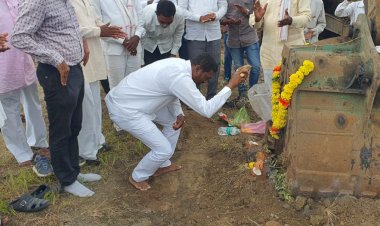 *माढा उपजलसिंचन योजना क्रमांक 8चे रखडलेले काम सुरू*  *मनसेचे जिल्हाप्रमुख प्रशांत गिड्डे यांच्यासह पदाधिकारी यांच्या मध्यस्थीला आले अखेर यश*