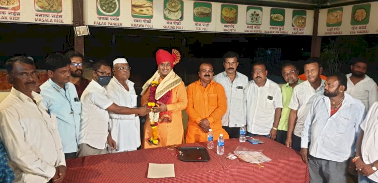 *करकंबच्या विकासामध्ये मनसेचे नेते दिलीप धोत्रे यांचे मोठे योगदान:- राहुल पुरवत*  *करकंब येथे सर्व पक्षीयच्या  वतीने दिलीप धोत्रे यांचा सत्कार*