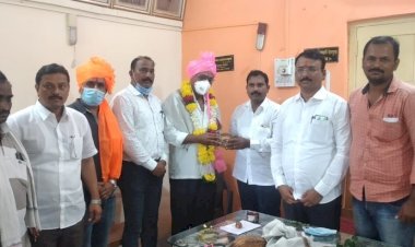 *करकंब ग्रामपंचायतच्या वतीने विक्रमी लसीकरण केल्याबद्दल विशेष सत्कार....*!