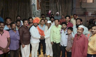 *छत्रपती संभाजी नवरात्र महोत्सव मंडळ च्या अध्यक्षपदी विनायक उर्फ केशव आवताडे यांची  निवड*