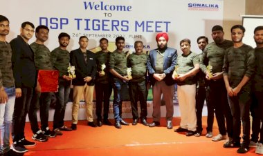 *DVP समूहाच्या समृद्धी ट्रॅक्टर्सला "सोनालिका ट्रॅक्टर सेल" अवॉर्ड प्राप्त* *महाराष्ट्रात प्रथम क्रमांक पटकावत मिळवले अवॉर्ड*