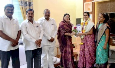 *पंढरपूर तालुका शिक्षक समिती महिला आघाडी कार्यकारणी जाहीर* *श्रीमती देवकी कलढोणे(दुधाणे) यांची तालुका अध्यक्षपदी एकमताने निवड*