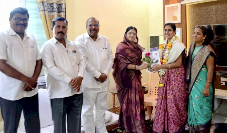 *पंढरपूर तालुका शिक्षक समिती महिला आघाडी कार्यकारणी जाहीर* *श्रीमती देवकी कलढोणे(दुधाणे) यांची तालुका अध्यक्षपदी एकमताने निवड*