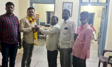 *सपोनि निलेश तारू यांचा दिव्यांग नी केला विशेष सन्मान.