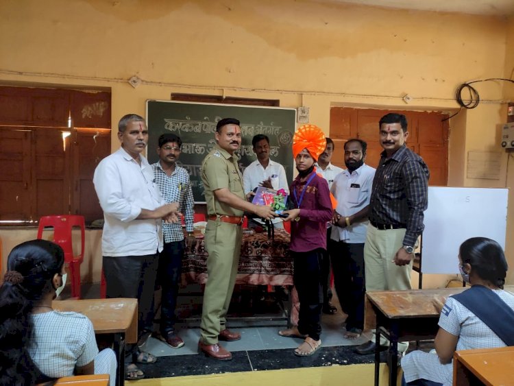 *रा.जो. हायस्कूलच्या किल्ला बांधणी स्पर्धा बक्षिस वितरण संपन*