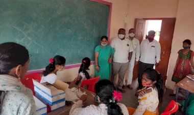 *जिजाऊ ते सावित्री सन्मानांतर्गत करकंब येथे आरोग्य मार्गदर्शन*  *रामभाऊ जोशी हायस्कूल येथे महालसिकरण मोहीम संपन्न*