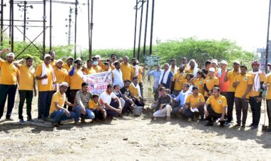 *करकंब लेकीचं झाड अभियान पूर्ण महाराष्ट्र भर राबविले पाहिजे:-मुख्यकार्यकारी अधिकारी गोविंद जाधव*