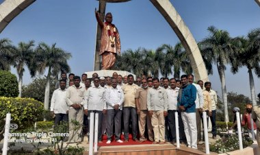 *संस्थापक, सहकार शिरोमणी स्व्.वसंतराव(दादा) काळे याची 78 वी जयंती कारखाना कार्यस्थळावर साजरी..*