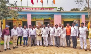 *जिल्हा परिषद प्राथमिक शाळा वाफळकरवस्ती शाळेला जिल्हा कृषी अधिकारी यांची भेट*