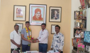 *डी.ए.व्ही चा विद्यार्थी विवेक विष्णू फडके यांची MBBSसाठी निवड*  *करकंब येथील डी.ए.व्ही शैक्षणिक संकुलाच्या गुणवत्तेत आणखीन एक मानाचा तुरा....*