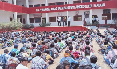 *"माझी शाळा,माझे आरोग्य"* *आर.जे. हायस्कूल येथे जागतिक आरोग्य दिन साजरा*