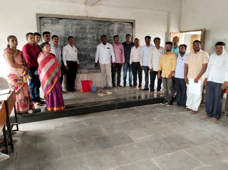 *करकंब रामभाऊ जोशी हायस्कूल  येथे शासकीय चित्रकला ग्रेड परीक्षेस सुरूवात*