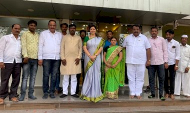 *राष्ट्रवादी उद्योग व व्यापार विभाग पक्षवाढीसाठी वेगळी ओळख करून दाखवेल* !   *सौ.रुपालीताई चाकणकर यांनी  प्रदेशाध्यक्ष नागेश फाटे यांच्या  संपर्क कार्यालयास सदिच्छा भेटीप्रसंगी दिला विस्वास*   *रुपालीताई चाकणकर यांनी पक्ष संघटना वाढीविषयी विविध मुद्दयावरती  केली चर्चा*.