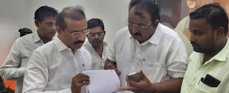 *कौठाळी येथील आरोग्य उपकेंद्रसाठी नागेश फाटे यांचे जोरदार प्रयत्न*  *राष्ट्रवादीचे उद्योग व व्यापार विभागाचे प्रदेशाध्यक्ष नागेश फाटे यांनी थेट आरोग्यमंत्री  ना.राजेश टोपे यांच्याकडे केली मागणी*