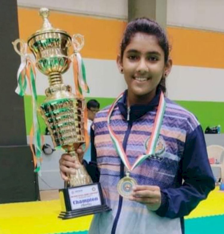 *वाडीकुरोली च्या प्रीती काळे  हिची खेलो इंडिया राष्ट्रीय खो-खो स्पर्धेसाठी महाराष्ट्र राज्य संघात निवड*