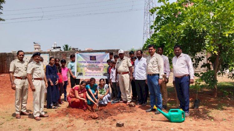 *जागतिक पर्यावरण दिनानिमित्त करकंब येथे सीड बाॅल कार्यशाळा संपन्न* *सामाजिक वनीकरण विभाग पंढरपूर यांच्या वतीने वृक्षारोपण*