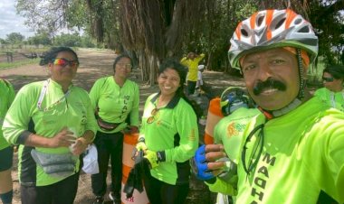 *करकंब नगरीत नाशिक सायकल वारीचे भव्य स्वागत करण्यात येणार*  *नाशिक सायकलिस्ट करकंब गावच्या लेकीचं झाड टीम व जागर स्वच्छता अभियान टीमच्या वतीने वृक्षारोपण करण्यात येणार*