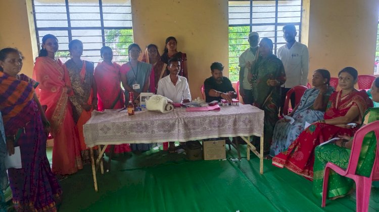 *भोसे येथे आरोग्य तपासणी शिबीरात दोनशे महिलांची तपासणी*.