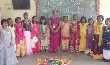 *ज्ञानदीप प्रोग्रेसिव्ह स्कूल ॲन्ड ज्युनिअर कॉलेज मध्ये दिपोत्सव साजरा* 