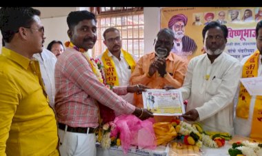 *लहुजी शक्ती सेनेच्या निवडी जाहीर* *संस्थापक अध्यक्ष मा. विष्णुभाऊ कसबे यांच्या प्रमुख उपस्थित नियुक्ती पत्र प्रदान*