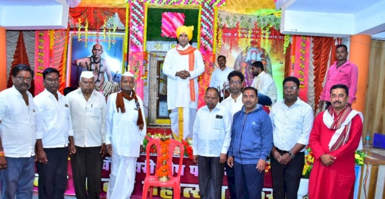 *हरिनामाने काळाची भिती नष्ट होऊन जीवन कृतार्थ होते:- संदीपबुवा मांडके.*   *श्री चौंडेश्वरी मंदिर कोष्टी समाज ट्रस्ट करकंब वतीने महिलांच्या सुप्त गुणांना वाव.*