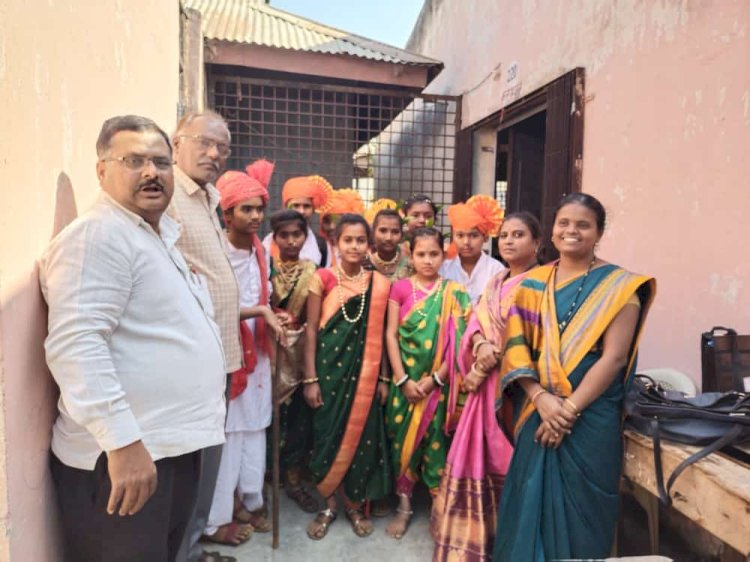 *तालुकास्तरीय समूह लोक नृत्य स्पर्धेत कानापुरी जि प शाळेचे यश.*