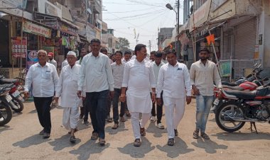 *लोकांच्या आगृहास्तव माढा पंढरपूर विधानसभा निवडणूक लढविणार*  *करकंब येथे विठ्ठलचे चेअरमन अभिजीत पाटील यांनी साधला संवाद.