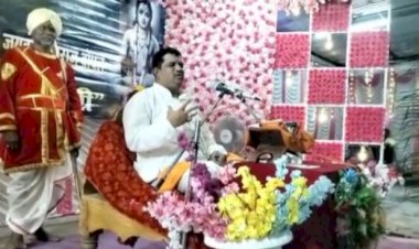 *वारकरी संप्रदायाच्या  वारकऱ्यांची संध्या म्हणजे हरिपाठ:-जयवंत महाराज बोधले.*  *सद्गुरू भजलिंग महाराज चंदनउटी निमित्ताने पाचदिवशीय प्रवचनमालेचा शुभारंभ.* 