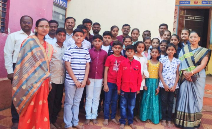 *नांदोरे येथील एस.पी.स्कूलचे शिष्यवृत्ती परीक्षेत नेत्रदीपक यश . तब्बल 29 विद्यार्थी पात्र.*   *एस पी स्कूलचे घवघवीत यश...!*   *इयत्ता पाचवीचा  शंभर टक्के निकाल*