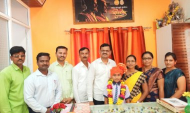 *एस.पी.स्कूलच्या अथर्व गायकवाड यांची नवोदय साठी निवड* 