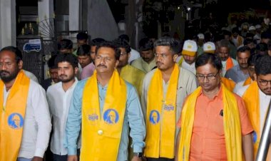 *अभिजीत पाटील युवा संघर्ष यात्रेत नागपूर येथे झाले सहभागी*