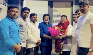 *प्रदेशाध्यक्ष राजाभाऊ सरवदे यांच्या हस्ते विजय खरे यांचा सत्कार*