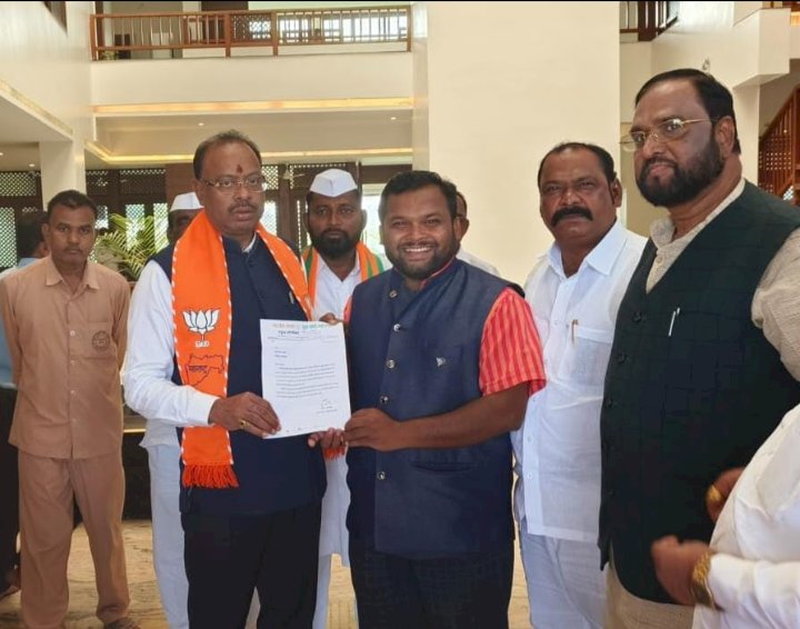 *भाई नितीन काळे यांची प्रदेश सचिवपदी निवड*  *भाजपचे प्रदेशाध्यक्ष चंद्रशेखर बावनकुळे यांच्या हस्ते दिले नियुक्ती पत्र*