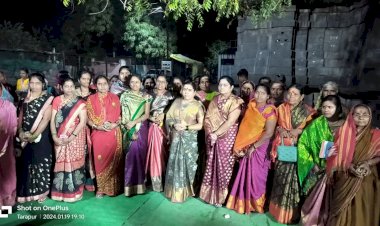 *मोहोळ मतदार संघात पंढरपूर पॅटर्न सुरू!*   *मकर संक्रांती दिनानिमित्त हळदीकुंकू कार्यक्रम*   *राजाभाऊ खरे यांच्या पत्नी तृप्तीताई खरे यांचाही कार्यक्रमाच्या निमित्ताने गावदौरे सुरू*