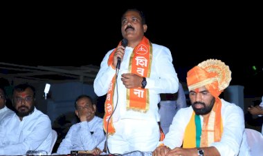 *भाजपला आधार देण्यासाठी शिवसेना सज्ज*  *आ. सातपुते यांच्या विजयासाठी संपर्कप्रमुख महेश साठे यांनी बोलावली बैठक*