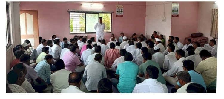 *चेअरमन कल्याणराव काळे यांची टीम बारामतीत घुसणार*  *महायुतीचे उमेदवार सूनेत्राताई पवार यांच्या प्रचाराचे नियोजन करण्यासाठी घेतली समर्थक बैठक*