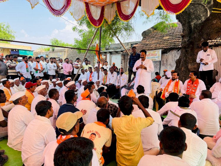 *मोहिते पाटलांनी संस्था, कारखाने, बँका बुडवण्याचे काम केले - खा.निंबाळकर 