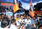 *पंढरीतील हजारो बौद्ध बांधवांना घेऊन मनसेची धम्मयात्रा नागपूरकडे रवाना*    *मनसे नेते दिलीपबापू धोत्रे यांच्या वतीने धम्म यात्रेचे आयोजन*