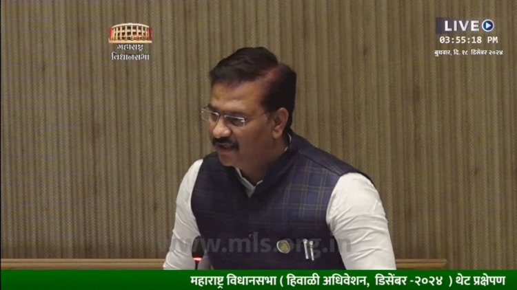 *आ. अभिजीत पाटील यांचेकडून माढा बरोबरच पंढरीच्या विकासाचाही  पाठपुरावा*    *पंढरपूरच्या विकासाचे व्हिजन डोळ्यासमोर ठेवीत, अधिवेशनात केली निधीसाठी सरकारला विनंती* 