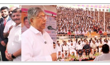 *डॉ बी. पी. रोंगेसर यांना कायम सहकार्यच असेल*.  *राज्याचे उच्च व तंत्रशिक्षण मंत्री ना. चंद्रकांतदादा पाटील यांचेकडून अभिवचन*  *स्वेरीमध्ये लॉ कॉलेज व भव्य क्रीडांगणाचे उदघाटन आणि मुलींच्या नूतन वसतीगृहाची पायाभरणी कार्यक्रम संपन्न*