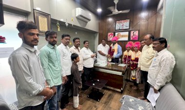 *राष्ट्रवादीच्या वतीने विविध क्षेत्रात यश संपादन केलेल्या मान्यवरांचा सत्कार*