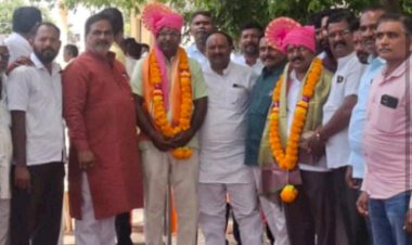 *नारायण चिंचोली तंटामुक्त अध्यक्षपदी विजय कोळेकर तर उपाध्यक्षपदी महेश माने यांची निवड*