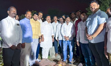 *चव्हाणवाडीतील ज्योतिबा मंदिराचा भव्य सभामंडप श्रद्धा-सुविधेचा संगम ठरेल!*  *माढाचे आमदार अभिजीत पाटील यांचे प्रतिपादन*