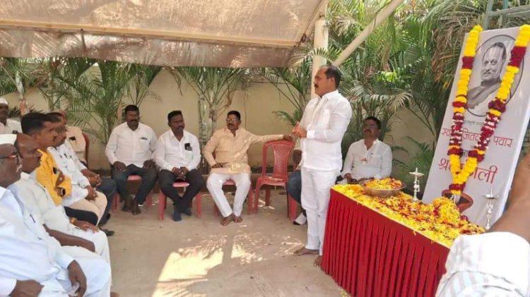 *राष्ट्रवादीचे राष्ट्रीय अध्यक्ष अजितदादा पवार यांना शिवसेकडून श्रद्धांजली*   *गोरगरिबांचे चांगले नेतृत्व गेल्याची संपर्क प्रमुख महेशनाना साठे यांची प्रतिक्रिया*