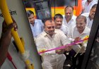 *आषाढी यात्रेच्या पार्श्वभूमीवर पंढरपूर आगारात पाच नवीन 'राजमाता जिजाऊ' बस दाखल*  *आमदार समाधान आवताडे यांच्या हस्ते लोकार्पण*