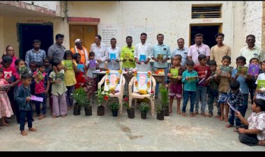 *बिटरगावर येथे विश्व साहित्यिक शिवशाहीर अण्णाभाऊ साठे यांची जयंती तर लोकमान्य टिळक यांची पुण्यतिथी विविध उपक्रमाने साजरी*