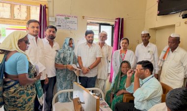 पंढरपूर तालुक्यातून १०हजार लोकांची मोतीबिंदू शस्त्रक्रिया केल्याचे समाधान**युवा नेते प्रणव परिचारक यांची माहिती*