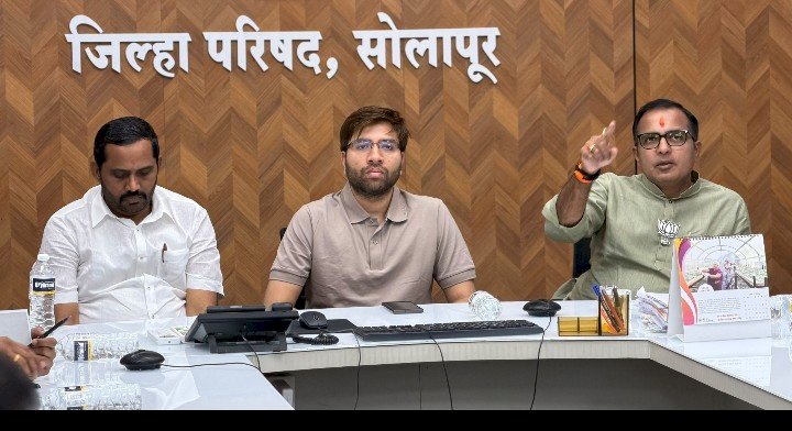 *पालकमंत्री ना.जयकुमार गोरे यांच्या बैठकीच्या पार्श्वभूमीवर शिक्षण विभाग सज्ज*  *सभापती चेतनसिंह केदार–सावंत यांच्या मार्गदर्शनाखाली शाळांच्या कायापालटाचे नियोजन;* 